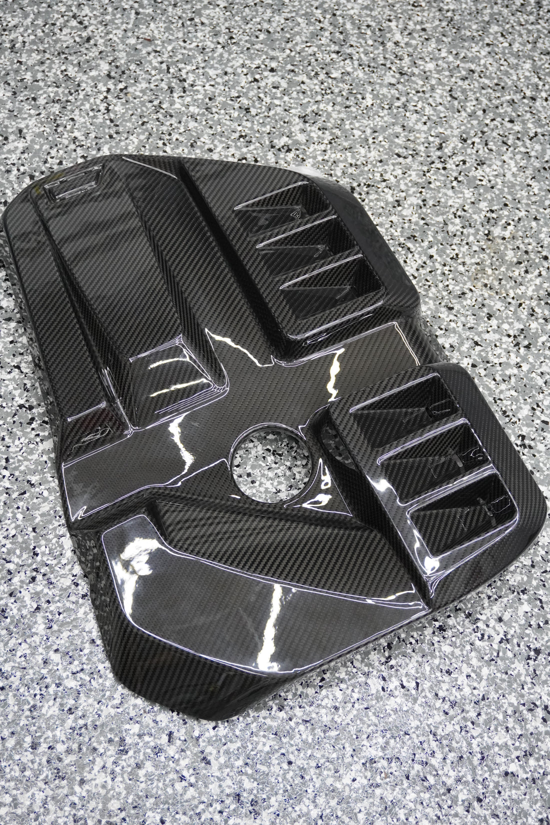Lucas Speed Co Dry Carbon Engine Cover — BMW G80 / G82 M3, G83 M4, G87 M2 (S58 Engine)