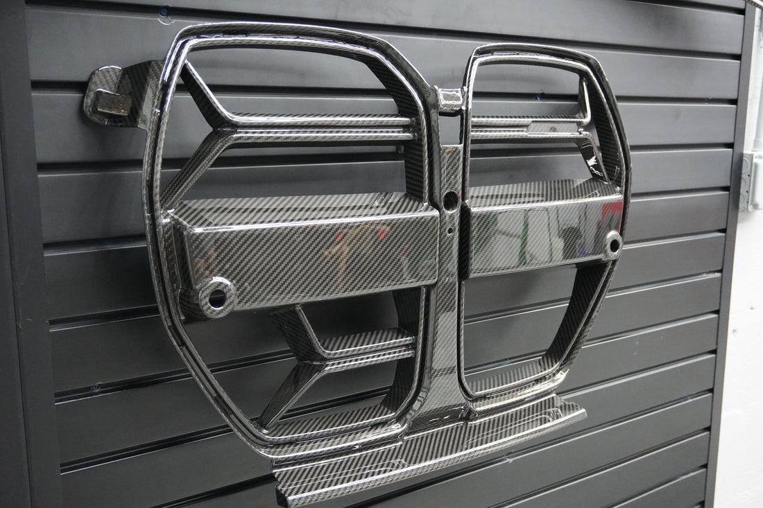 Lucas Speed Co CSL-Style Dry Carbon Front Grilles — BMW G80 / G82 M3 & M4 (With or Without ACC)