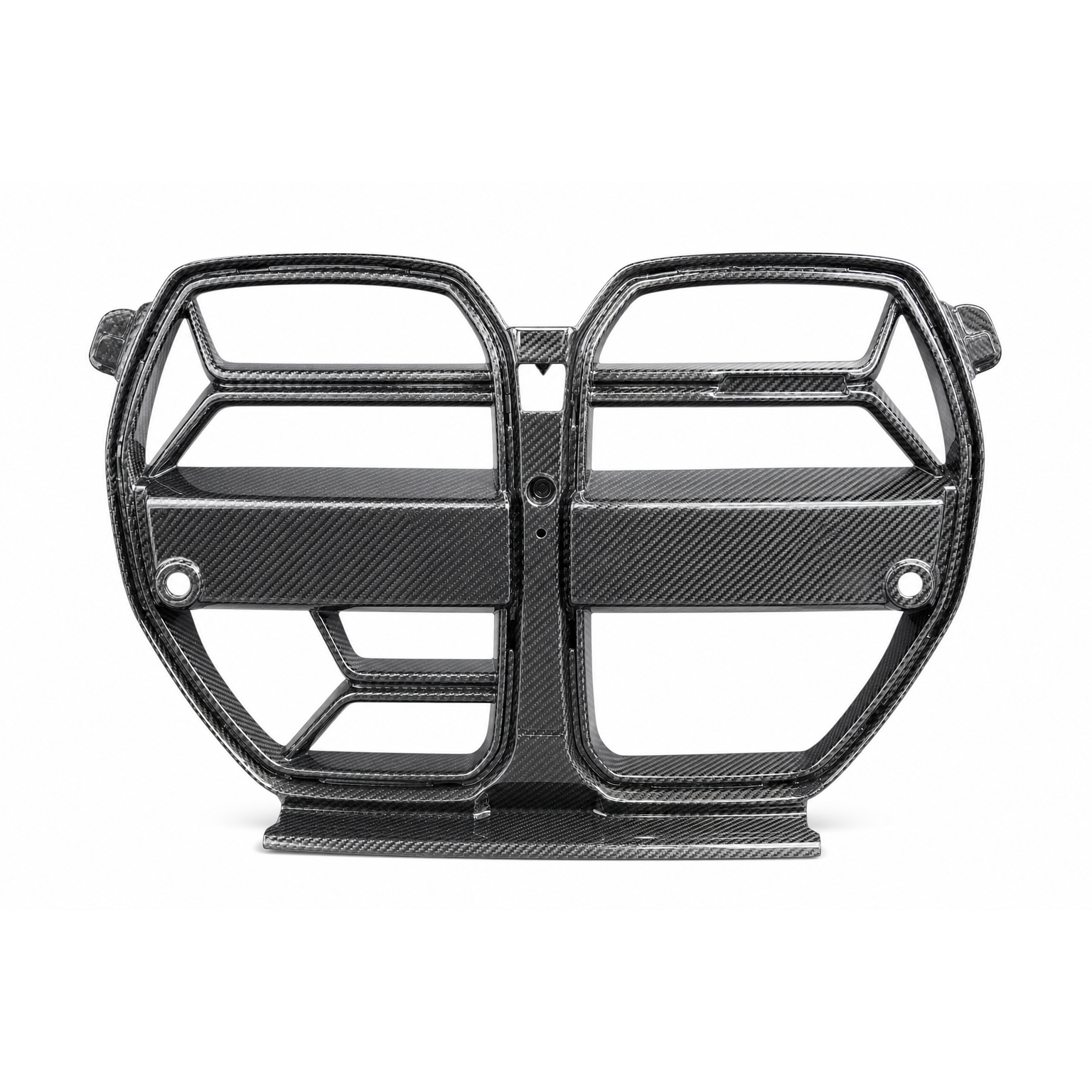Lucas Speed Co CSL-style dry carbon front grilles for BMW G80 G82 — studio product photo
