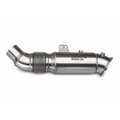 Lucas Speed Co Gen 1 B58 5 inch high-flow downpipe — studio product photo