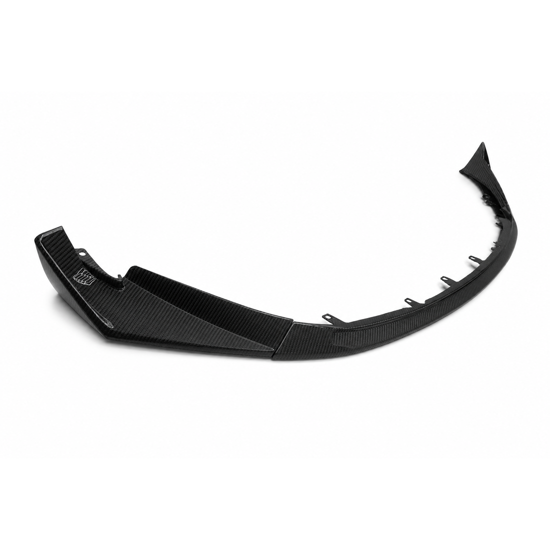 Lucas Speed Co 3-piece dry carbon front lip for BMW G8X M3 M4 — studio product photo