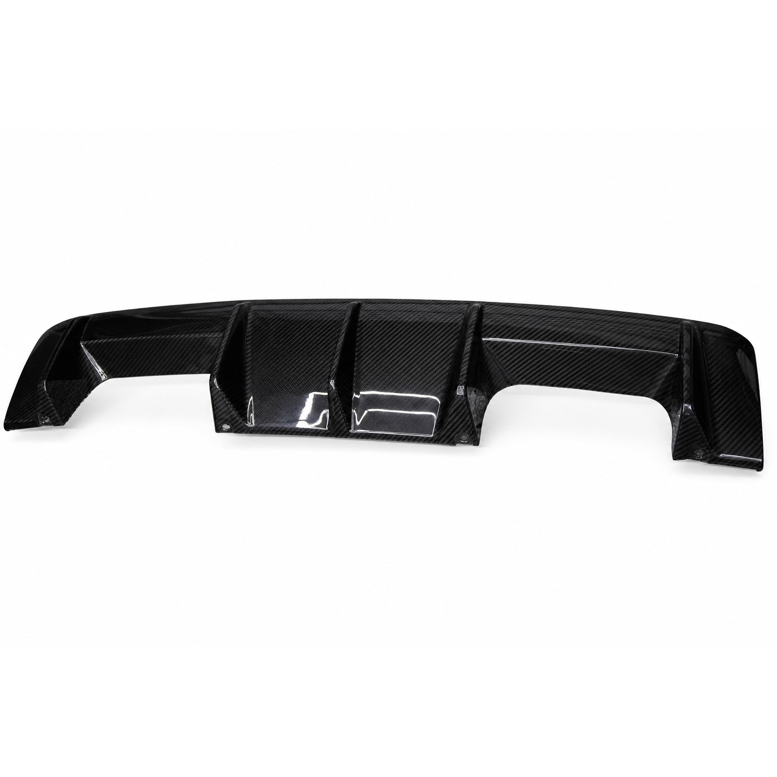 Lucas Speed Co dry carbon rear diffuser for BMW G8X — studio product photo