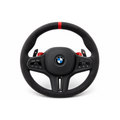 Lucas Speed Co CSL-style steering wheel for BMW M3 M4 — studio product photo