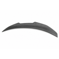 Lucas Speed Co PSM-style dry carbon trunk spoiler for BMW G8X — studio product photo